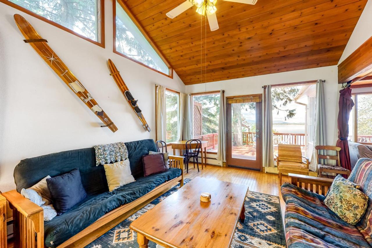 Villa Calm Waters Lakeside Cabin Sagle Exterior foto