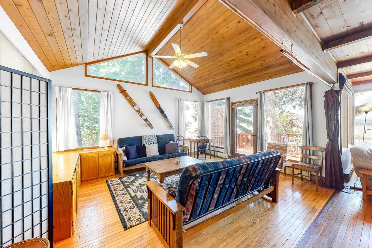 Villa Calm Waters Lakeside Cabin Sagle Exterior foto