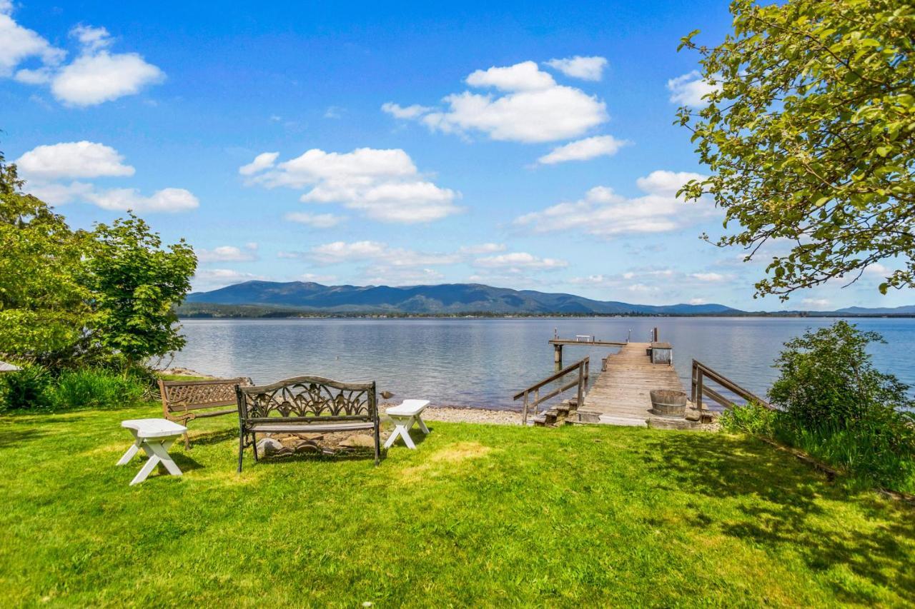 Villa Calm Waters Lakeside Cabin Sagle Exterior foto