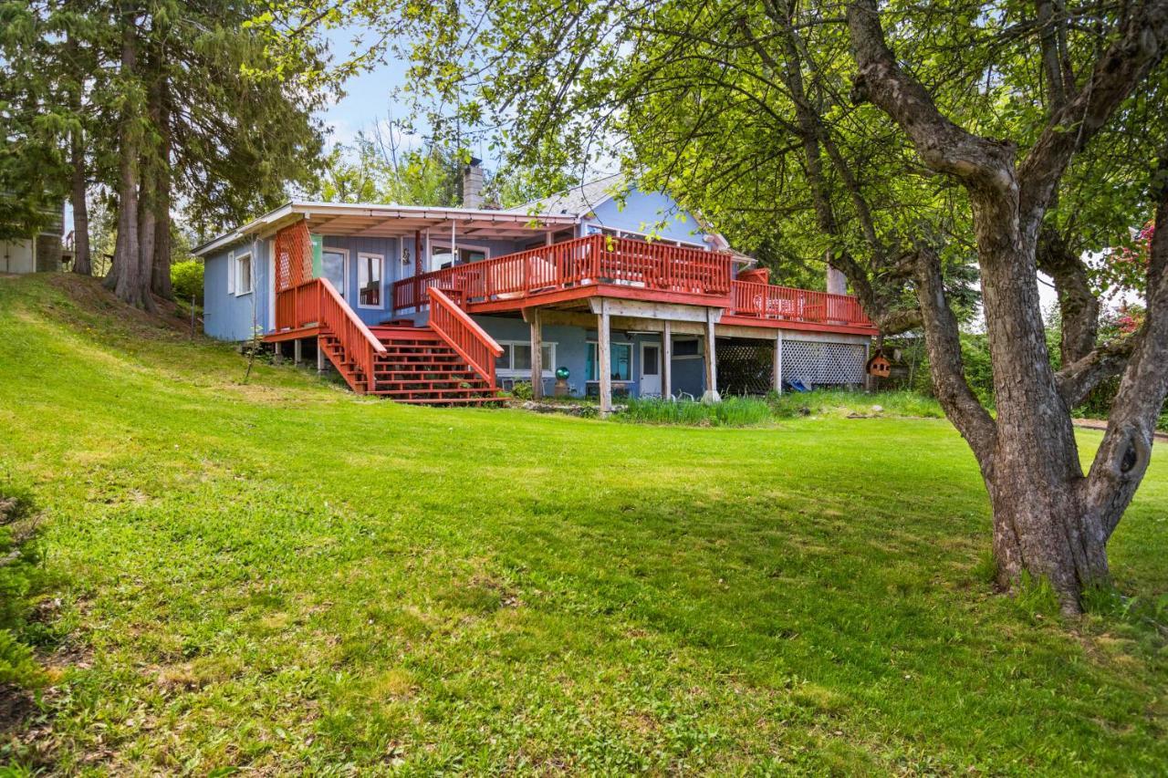 Villa Calm Waters Lakeside Cabin Sagle Exterior foto