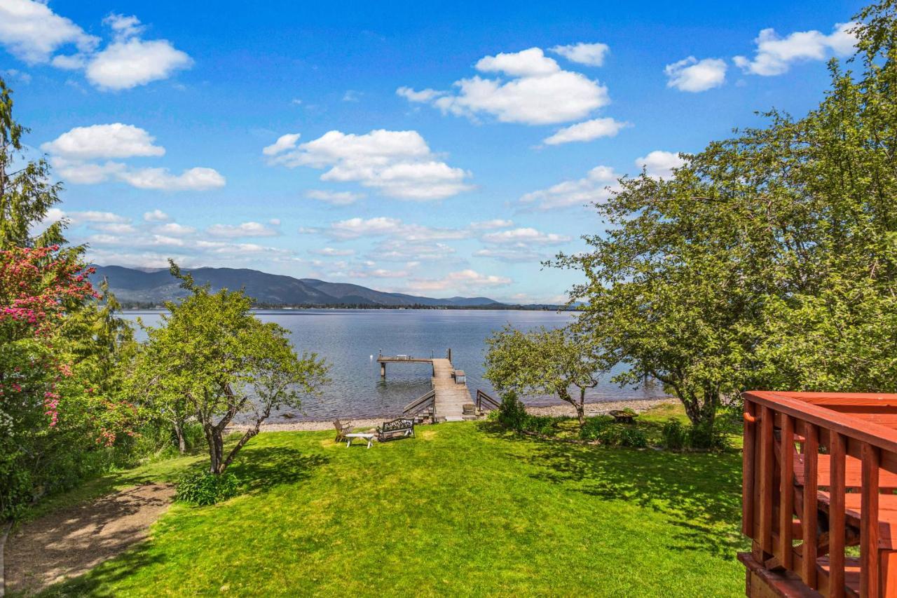 Villa Calm Waters Lakeside Cabin Sagle Exterior foto